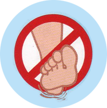 Don't walk barefoot
