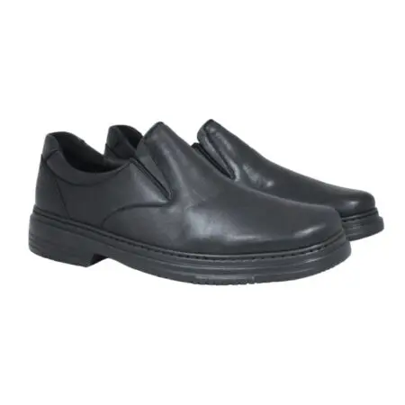 Pair of loafers for men, in colour black, model 5985 V2