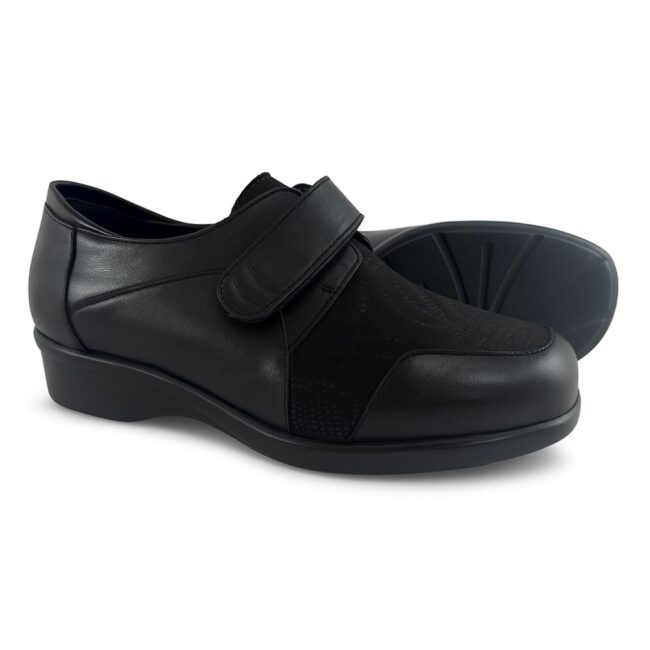 Zapatos Cómodos Zapatos Dos Pies Mujer Blucher Velcro 8422 Zapato Cómodo Mujer Pinoso's