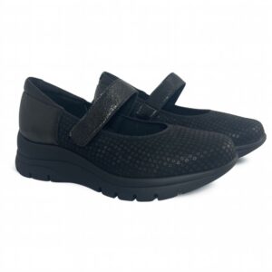 Comfortable Mary Janes, black, model 8315 - brand Pinoso's
